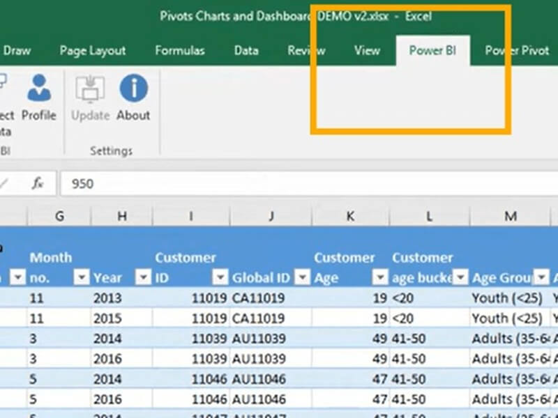 INTEGRATION WITH EXCEL